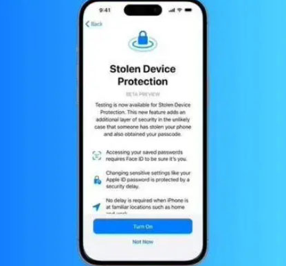 端州苹果授权维修店分享被盗设备保护功能开启方法 