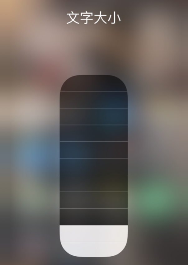 端州苹果手机维修分享小技巧：在 iPhone 控制中心快速调节字体大小 